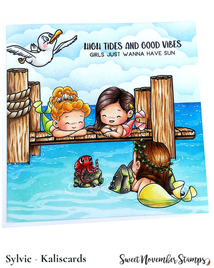 Clear Stamp Set - Merwee Gabby Guppies