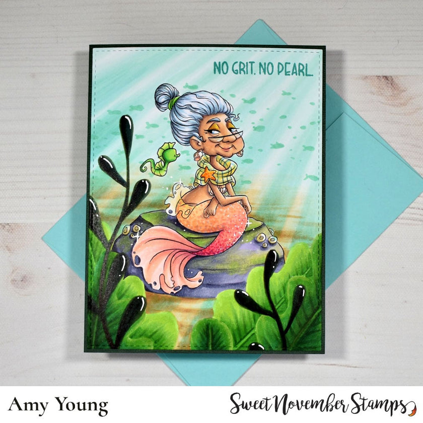 Digital Stamp - Granny High Tide
