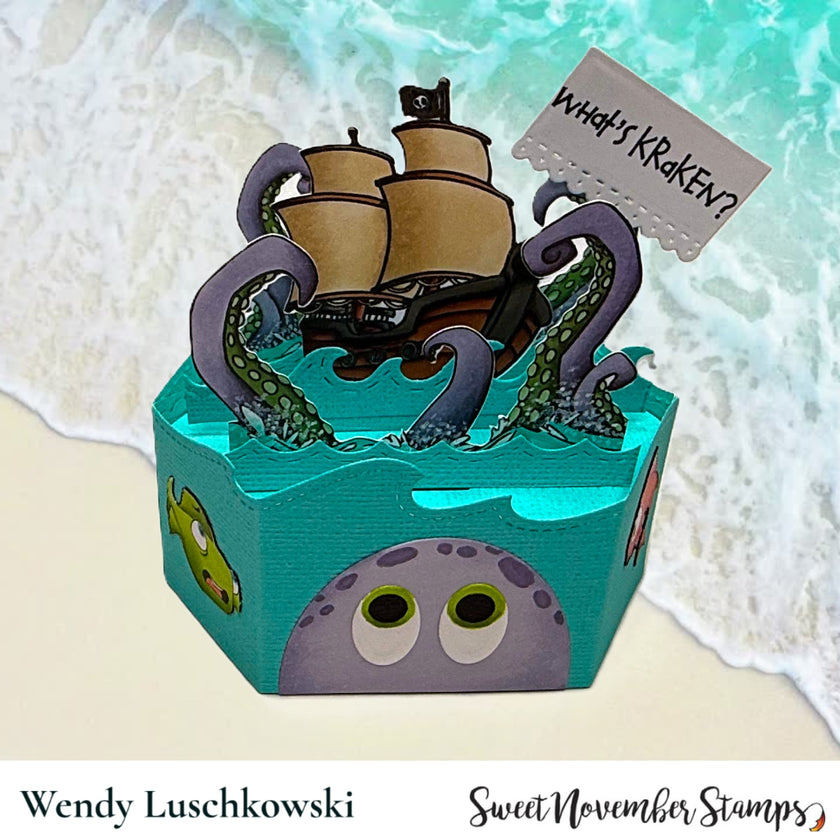 Clear Stamp Set - Background Builder: Yo Ho Ho