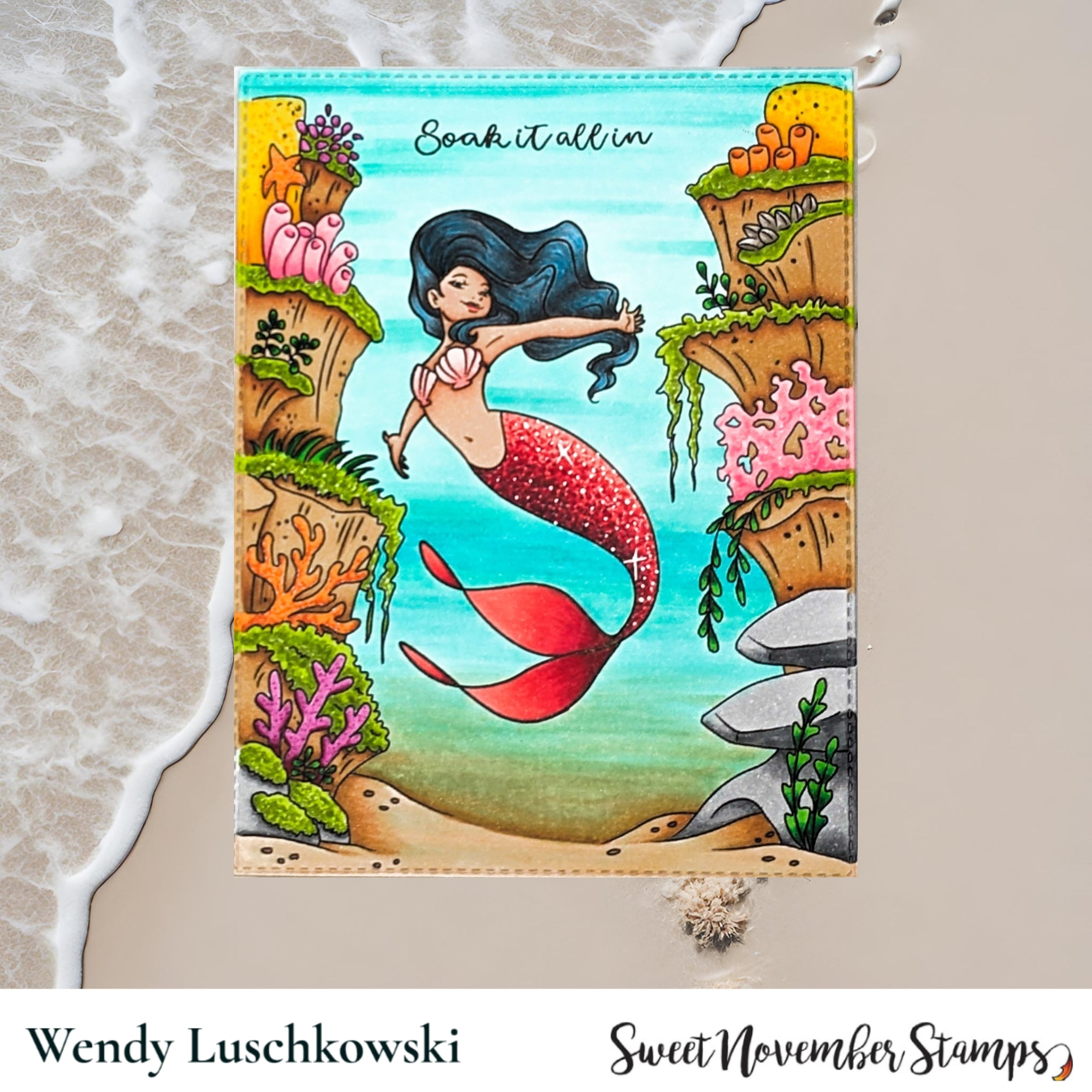 Clear Stamp Set - Mermee Emotions