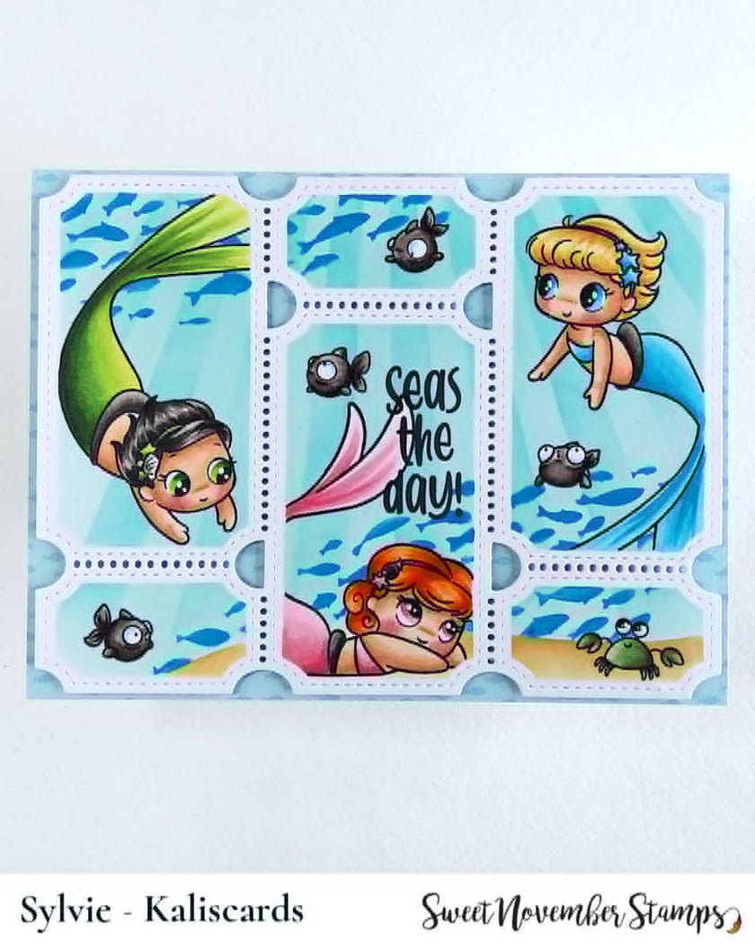 Clear Stamp Set - Sea Babies