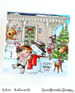 Clear Stamp Set - Front Porch Christmas Decor