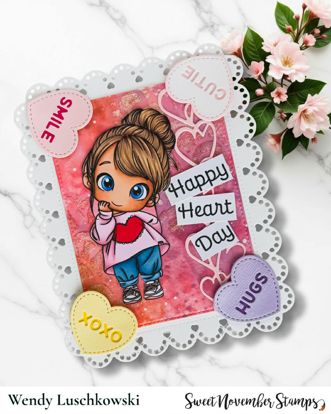 Clear Stamp Set - Lottie Love