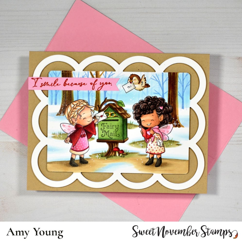 Clear Stamp Set - Fairwee Happy Mail