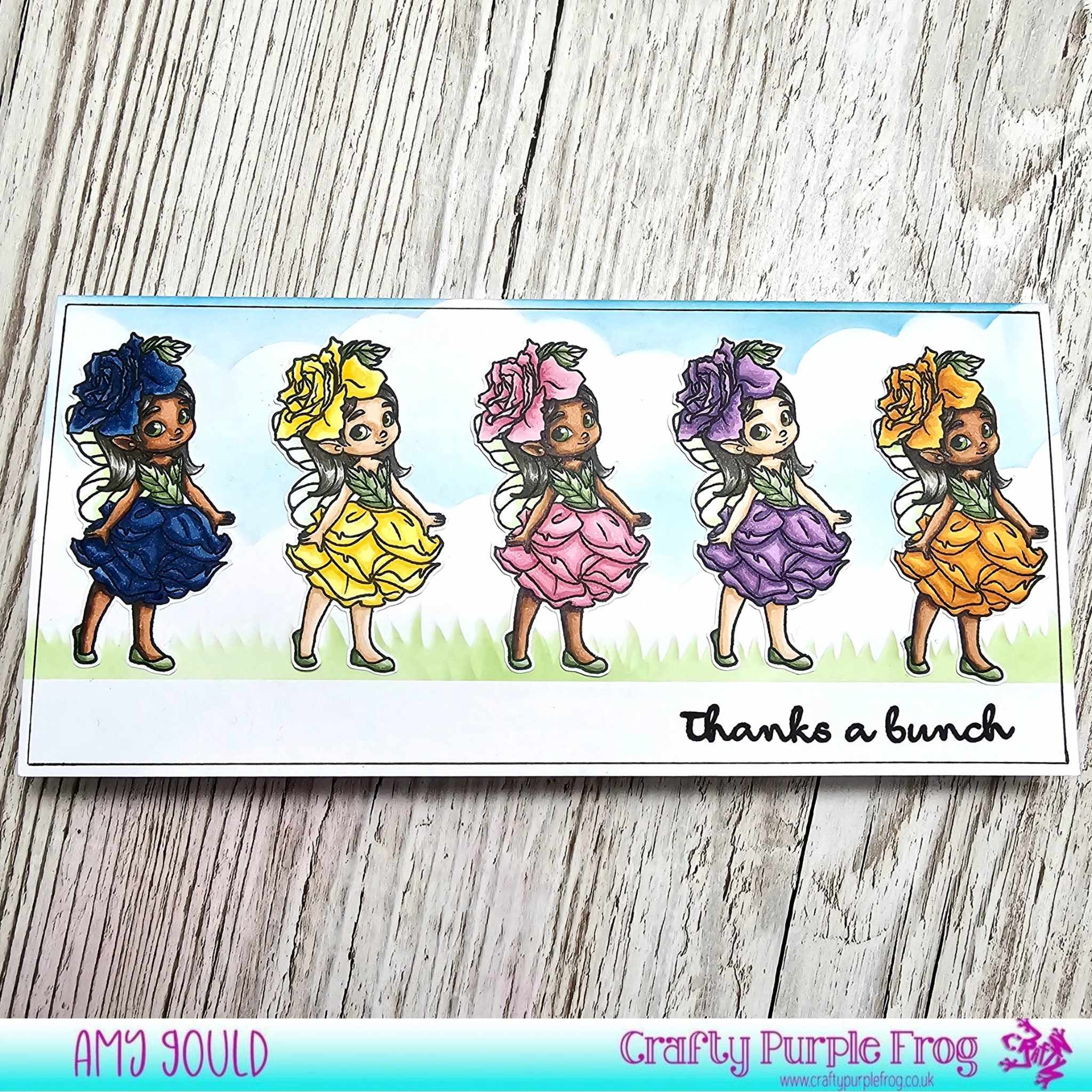 Clear Stamp Set - June Rose Fairy