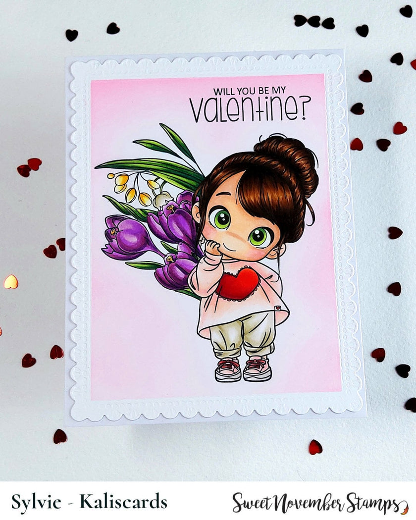 Clear Stamp Set - Lottie Love