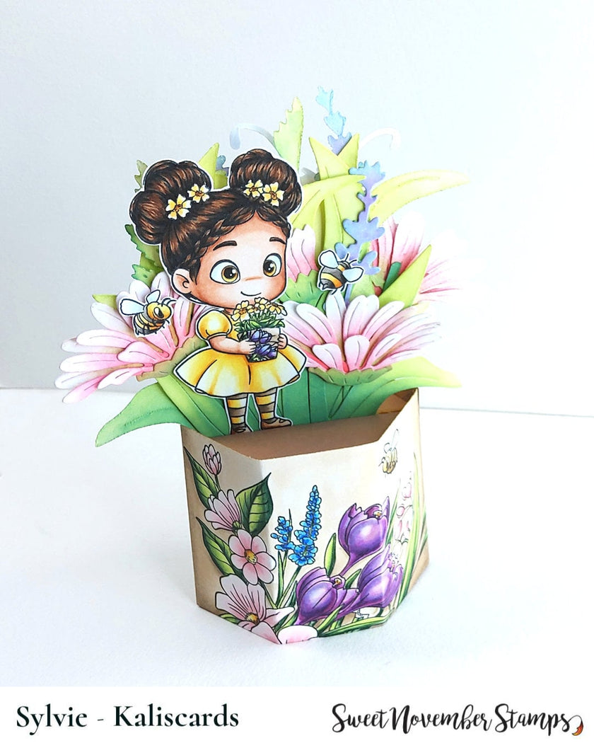 Clear Stamp Set - Flutterbee Beatrice