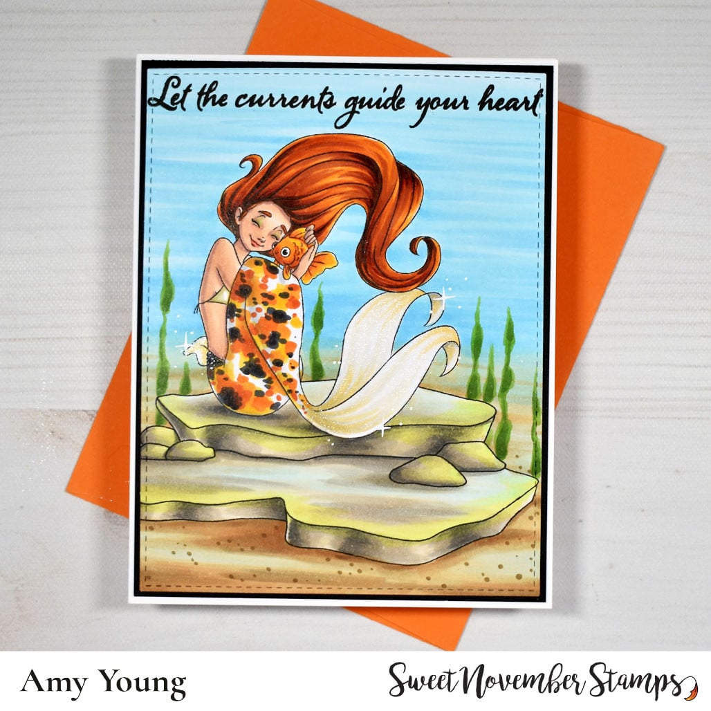 Digital Stamp - Love to Sea You: Goldie Love