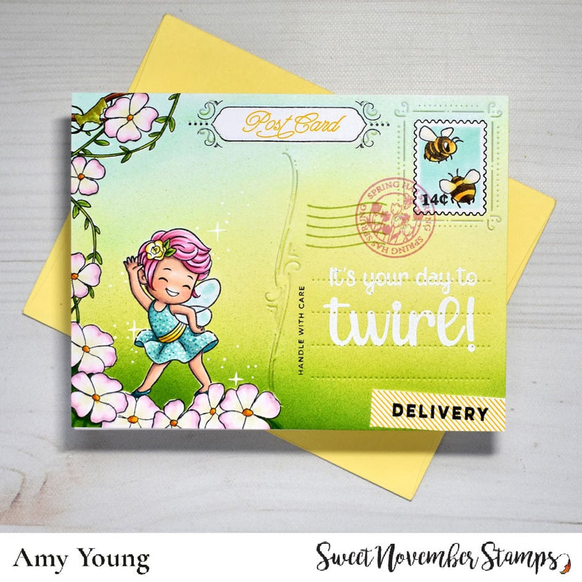 Clear Stamp Set - Fairwee Twirl