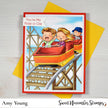 Digital Stamp - Fair Fun: Roller Coaster