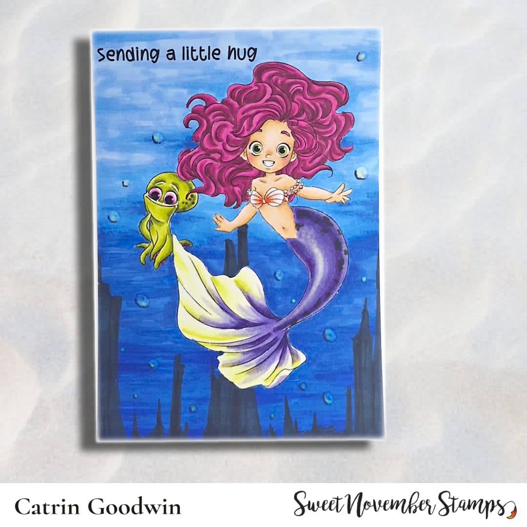 Digital Stamp - Tidewater Tails: Flavia