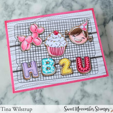 Load image into Gallery viewer, Digital Stamp - Birthday Cookies: Number Set
