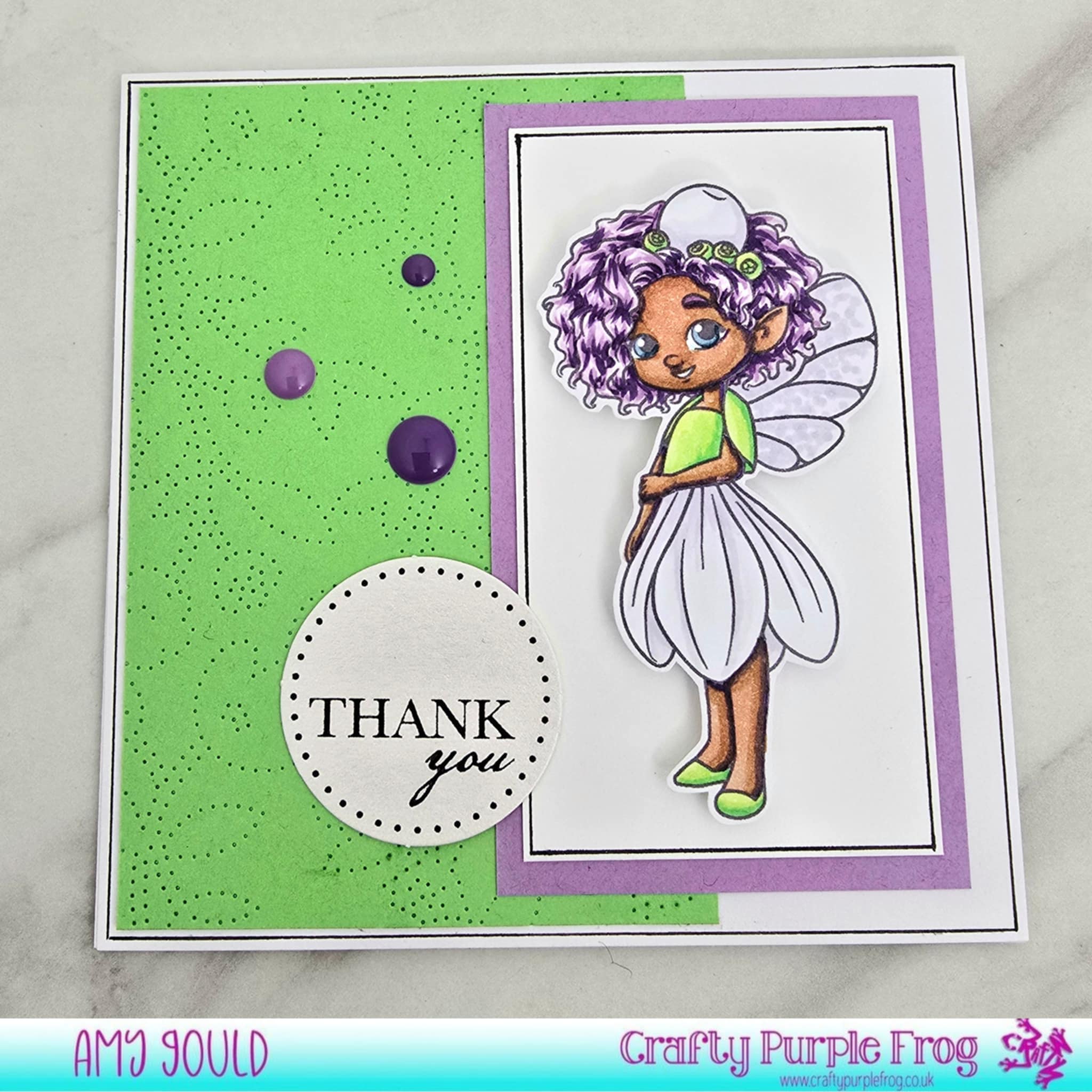 Clear Stamp Set - January Snowdrop Fairy