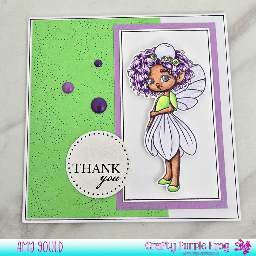Clear Stamp Set - January Snowdrop Fairy