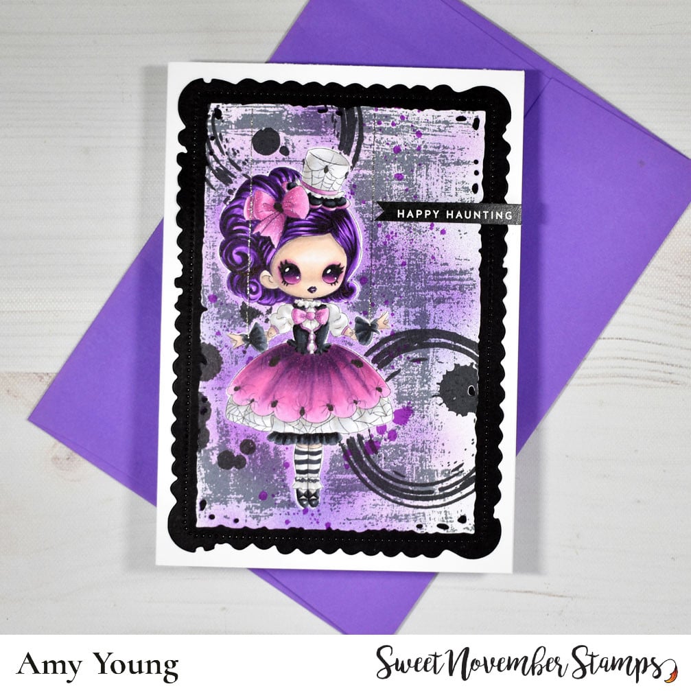 Digital Stamp - Creepy Doll: Wendy