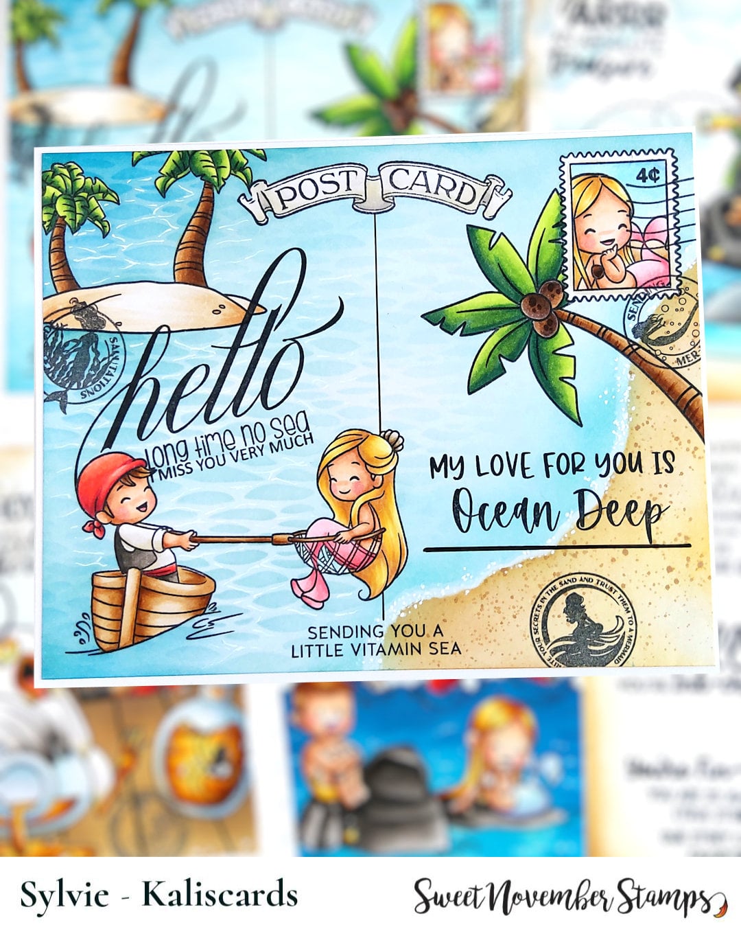 Clear Stamp Set - Background Builder: Yo Ho Ho