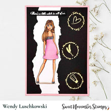 Load image into Gallery viewer, Clear Stamp Set - SN Gals: The Owens Sisters
