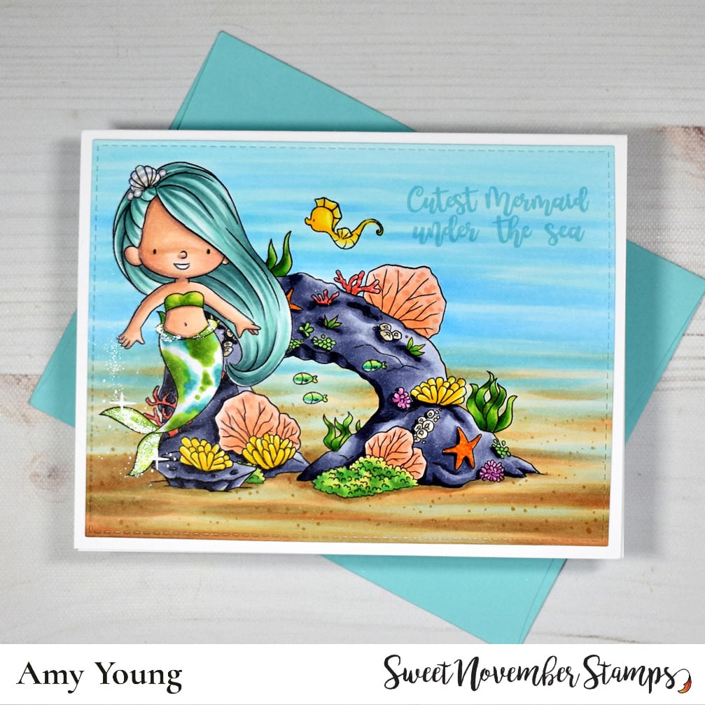 Digital Stamp - Coralyn