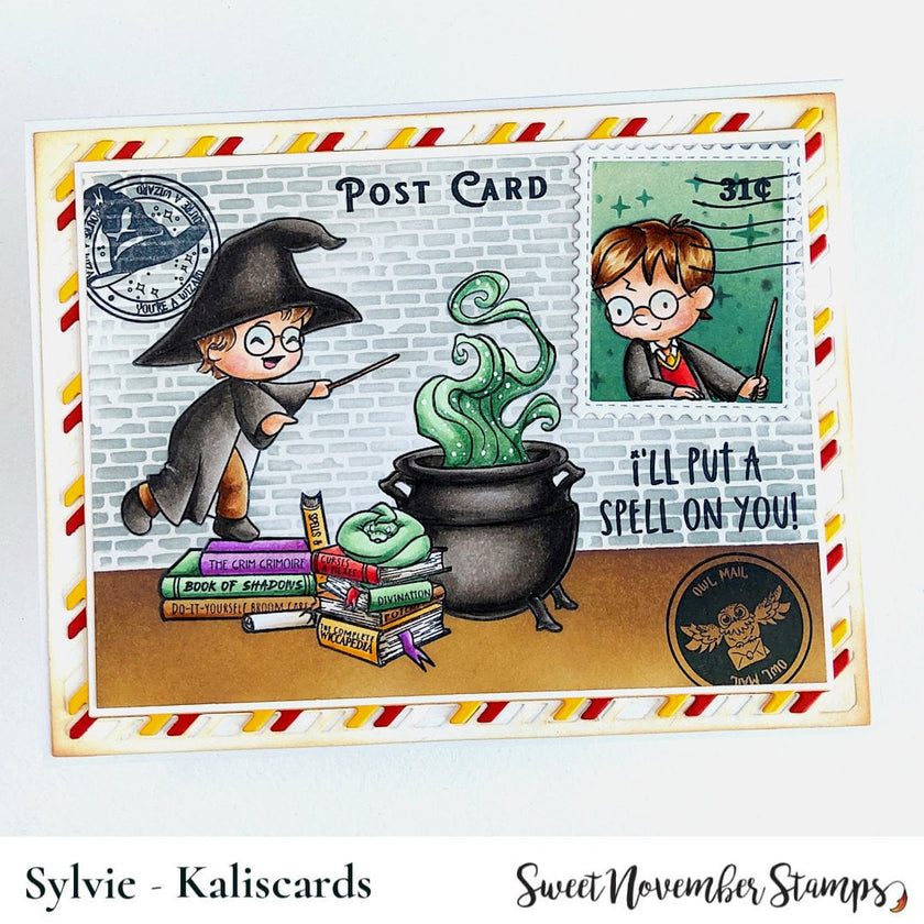 Clear Stamp Set - Halloween Postage Pals: Portrait