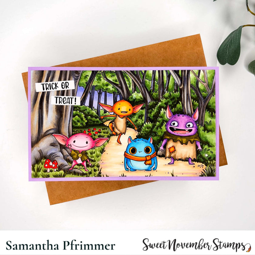 Clear Stamp Set - Forest Path