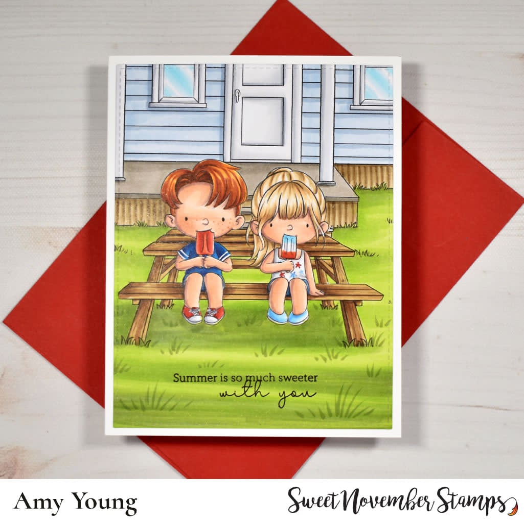 Digital Stamp - Summer Celebrations: Popsicles