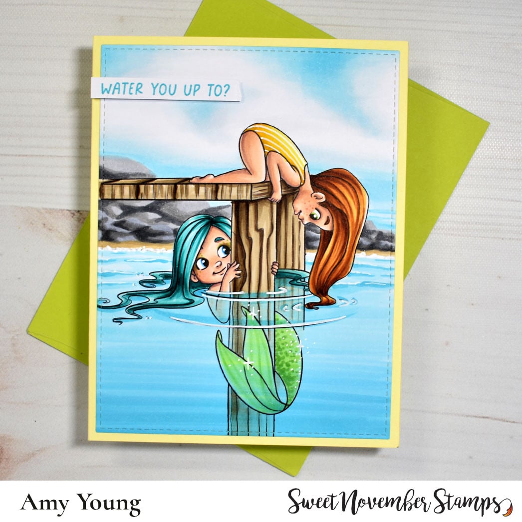 Digital Stamp - My Unbelievable Friend: Peek-A-Boo