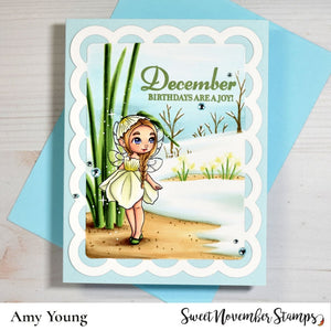 Clear Stamp Set - December Narcissus Fairy