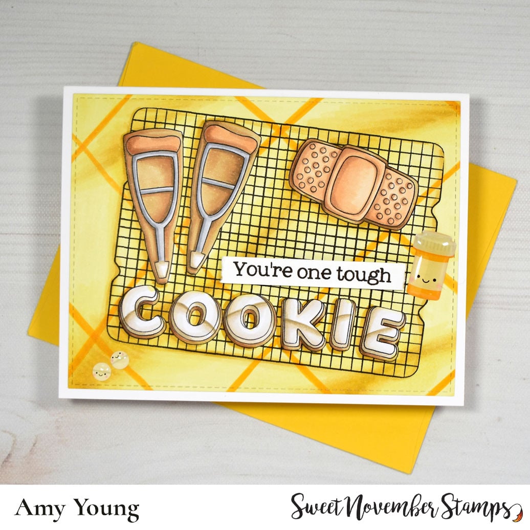 Digital Stamp - Get Well Cookies: Set 2