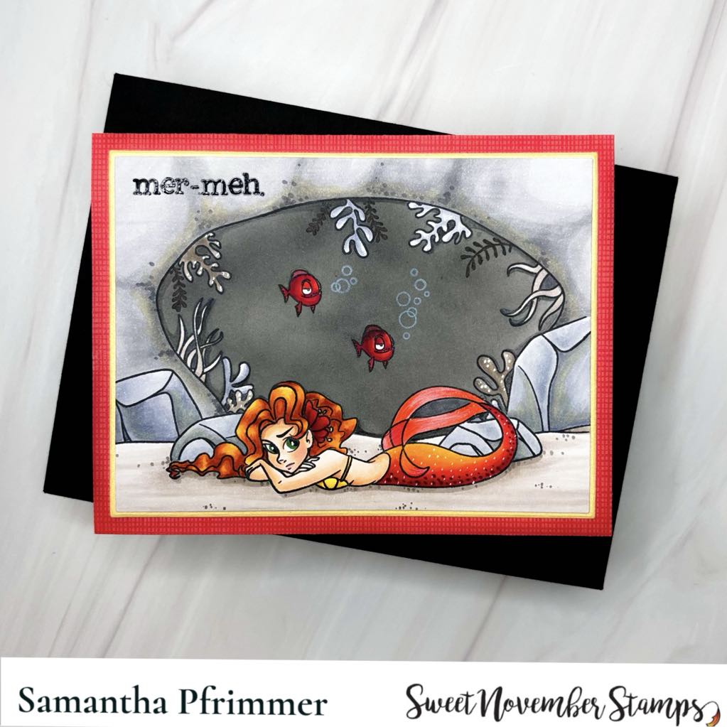 Clear Stamp Set - Mermee Emotions