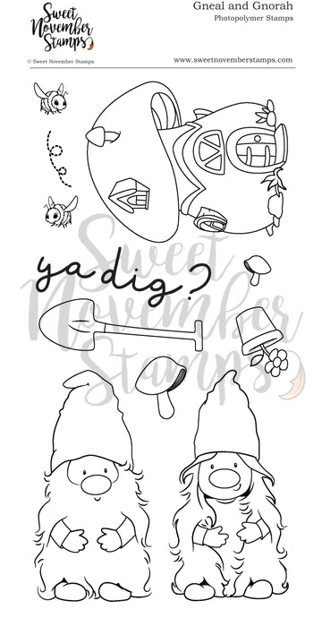 Clear Stamp Set - Gneal and Gnorah