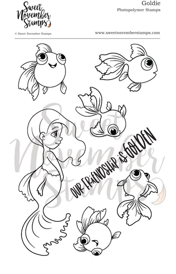 Clear Stamp Set - Goldie