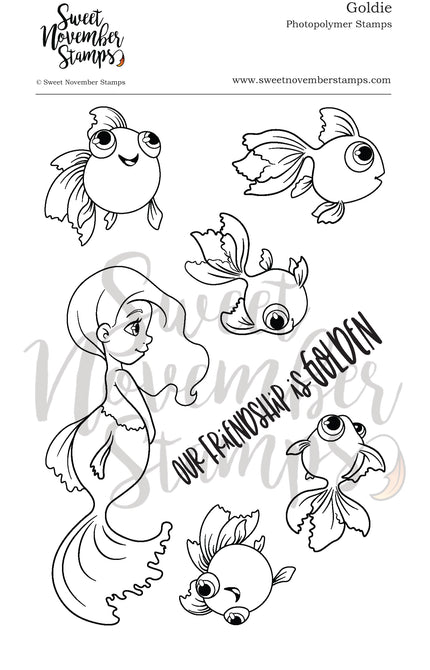 Clear Stamp Set - Goldie