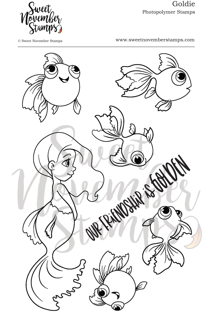 Clear Stamp Set - Goldie