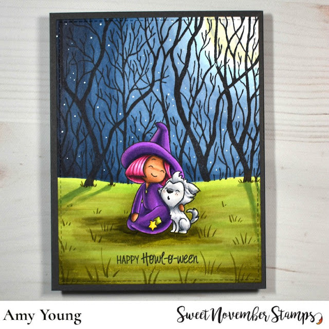 Clear Stamp Set - Witchwees: A Little Hello-ween