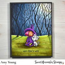 Load image into Gallery viewer, Clear Stamp Set - Witchwees: A Little Hello-ween
