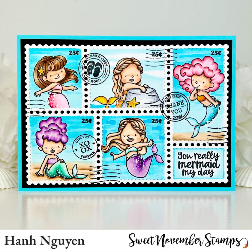 Clear Stamp Set - Mer Friends