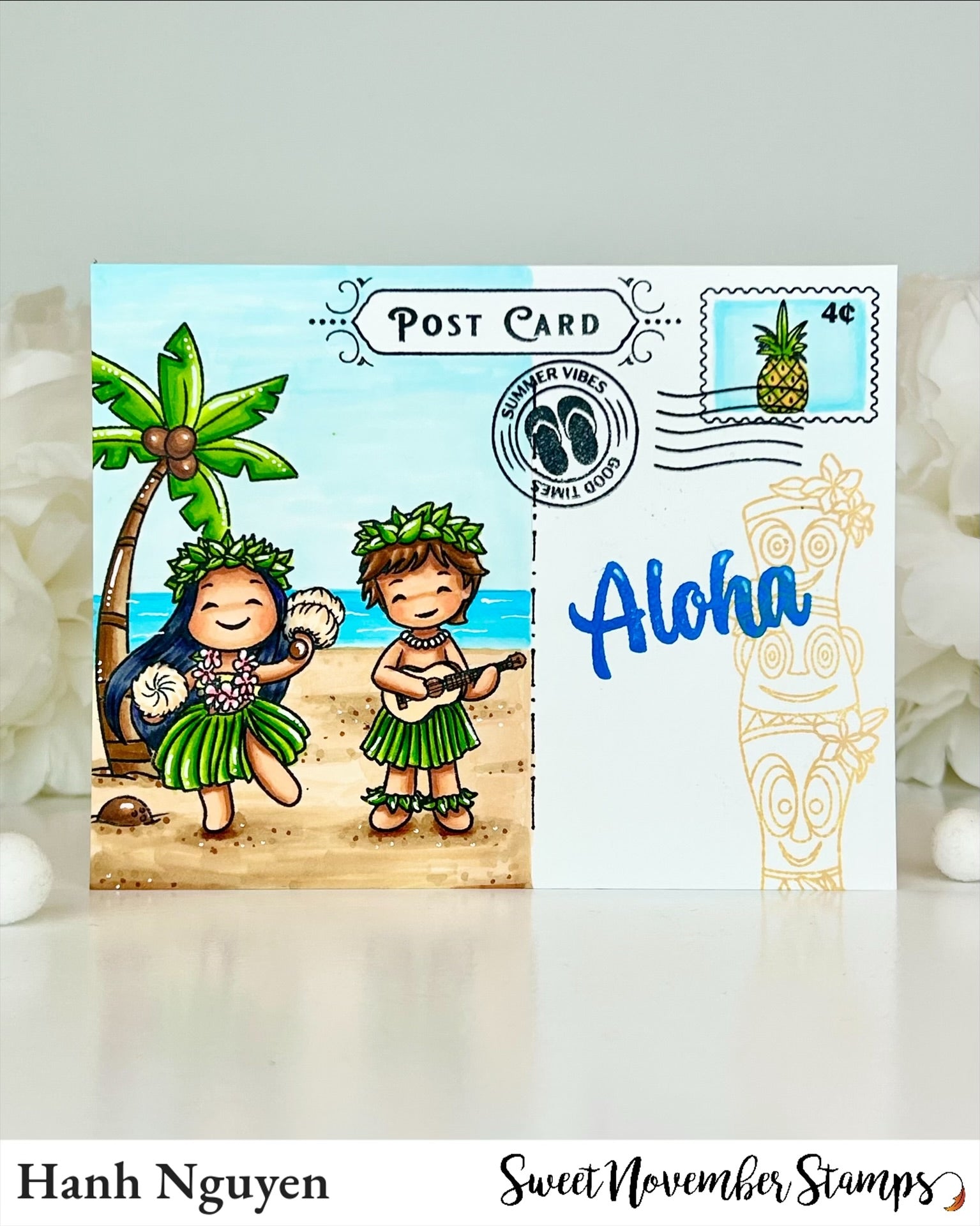 Clear Stamp Set - Aloha Wees
