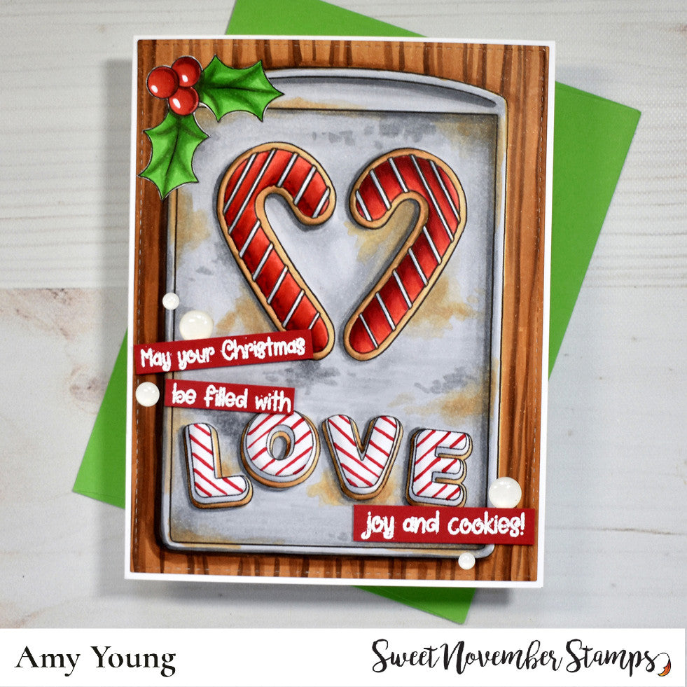 Digital Stamp - Christmas Cookies: Cooking Pans