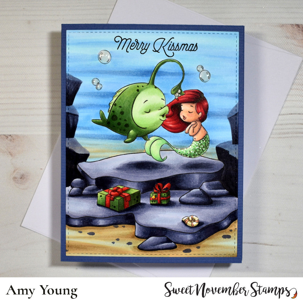 Digital Stamp - Merwee Christmas: Calvin and Eve