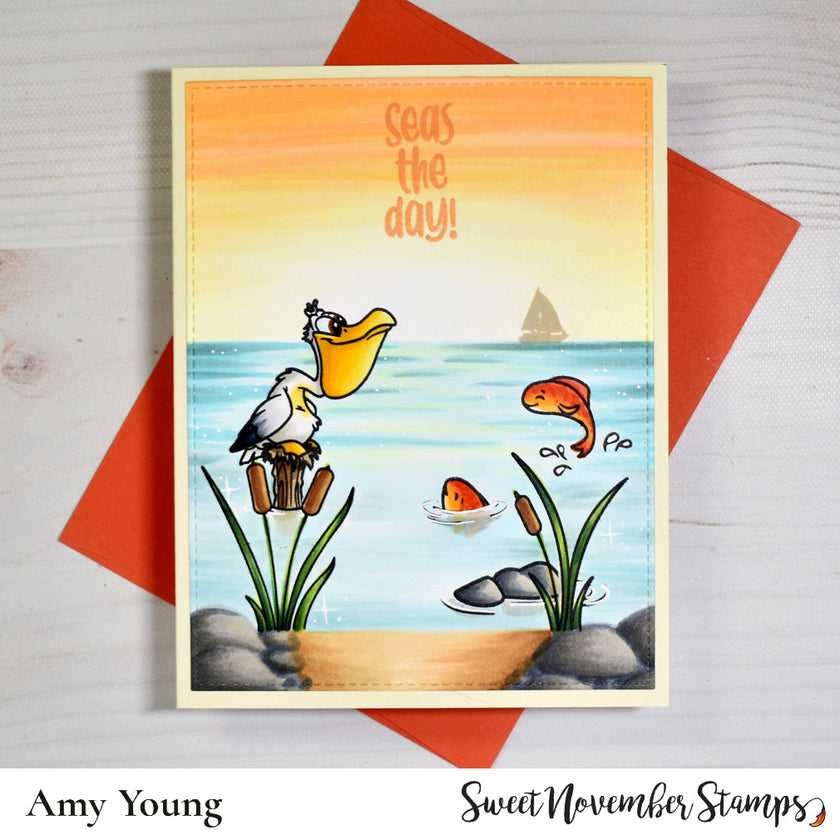 Clear Stamp Set - Sea Birds