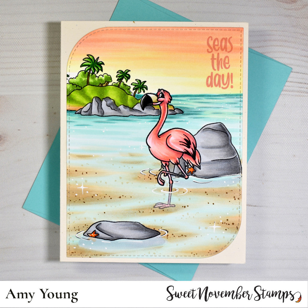 Clear Stamp Set - Sea Birds