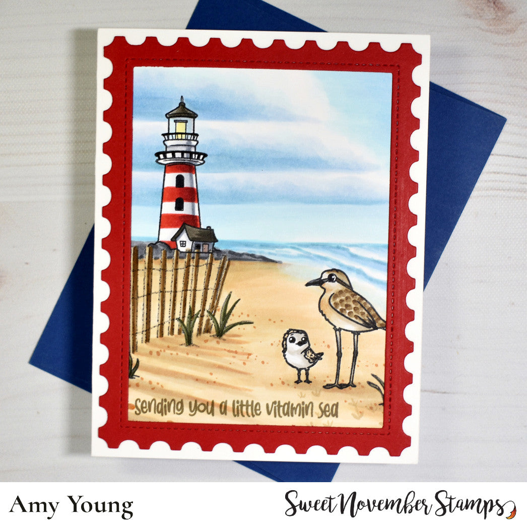 Clear Stamp Set - Sea Birds
