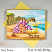 Digital Stamp - Tidewater Tails: Lunaria