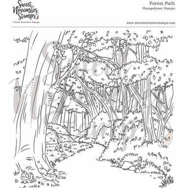 Clear Stamp Set - Forest Path