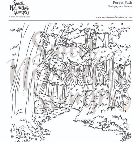 Clear Stamp Set - Forest Path