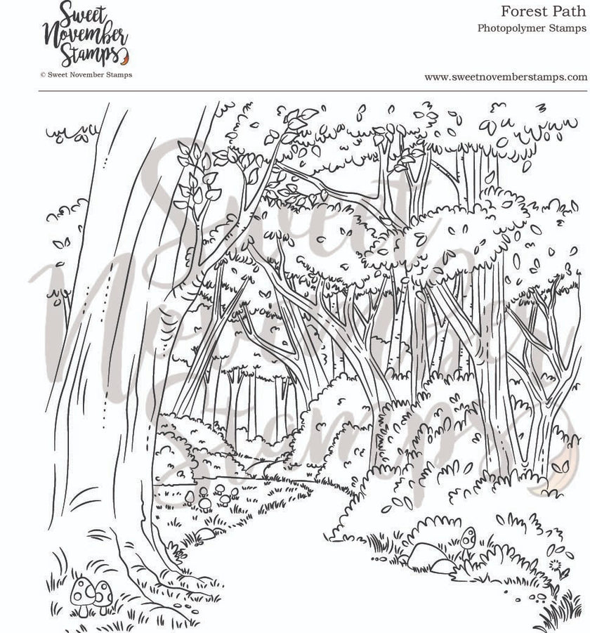 Clear Stamp Set - Forest Path