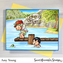 Load image into Gallery viewer, Clear Stamp Set - Expansion Pack: Fairwees Make a Splash
