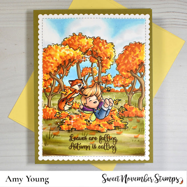 Clear Stamp Set - Falling into Fairwees #2