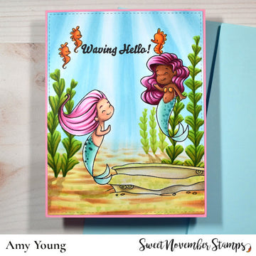 Clear Stamp Set - Merwee: Finley
