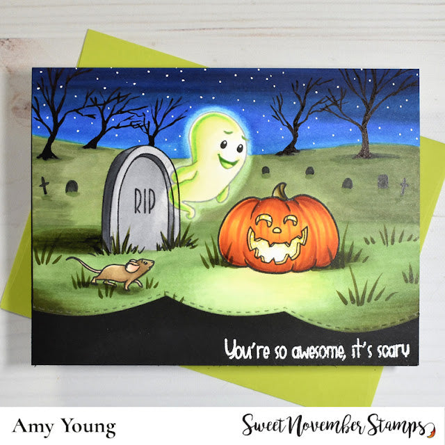 Clear Stamp Set - Carve out some fun